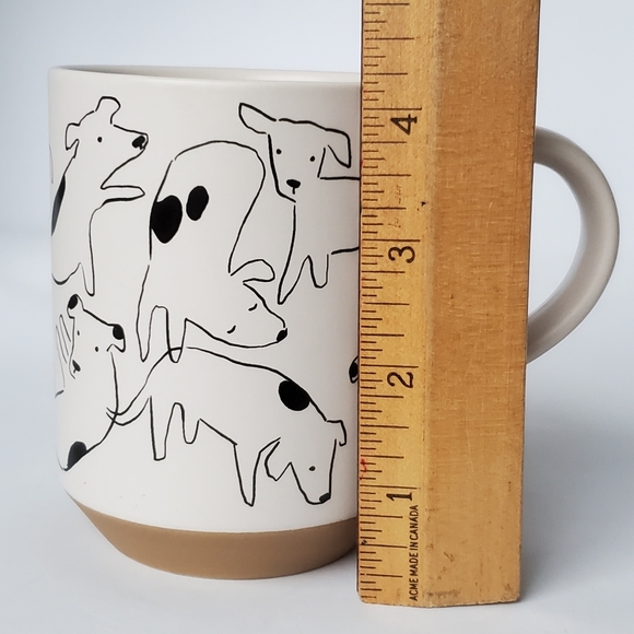 Fringe Studio Nosey Dogs Spot Stoneware Mug 12 fl oz - Picture 7 of 8